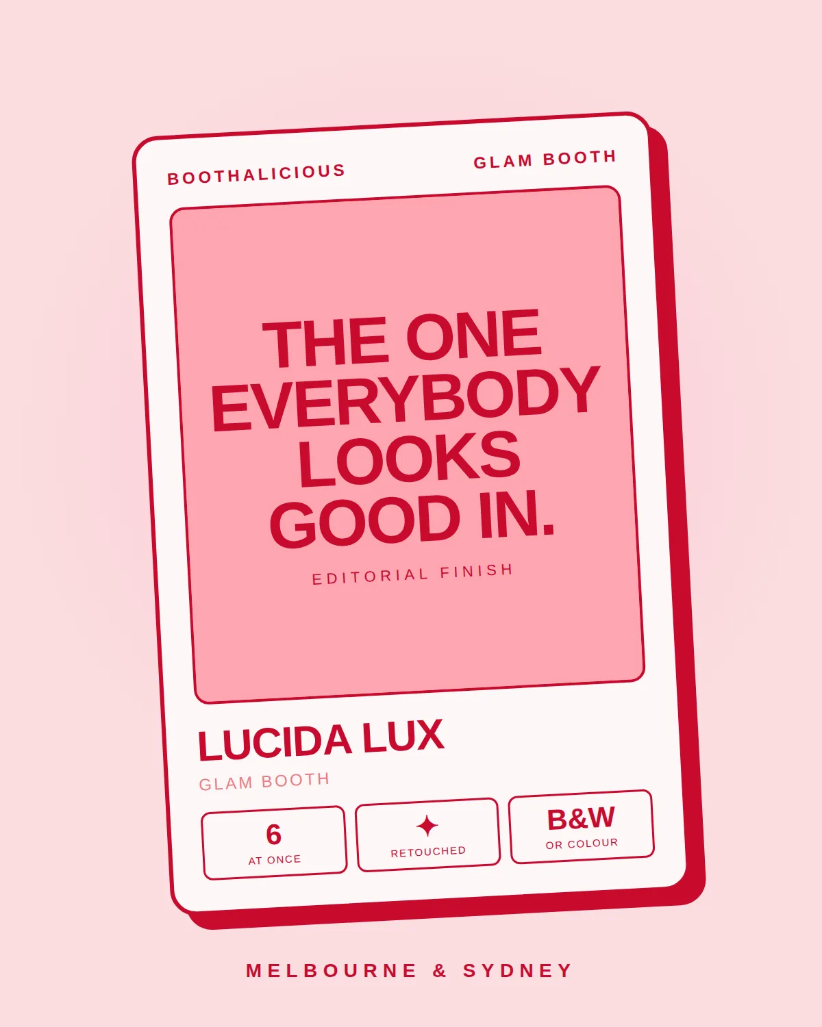 Lucida Lux — Glam Booth