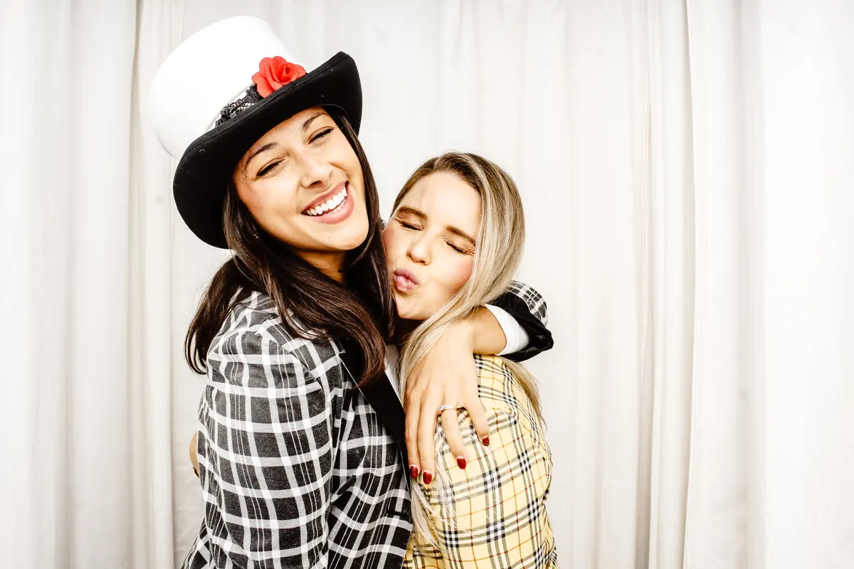 Photo booth hire at a 30th — 1 of 2