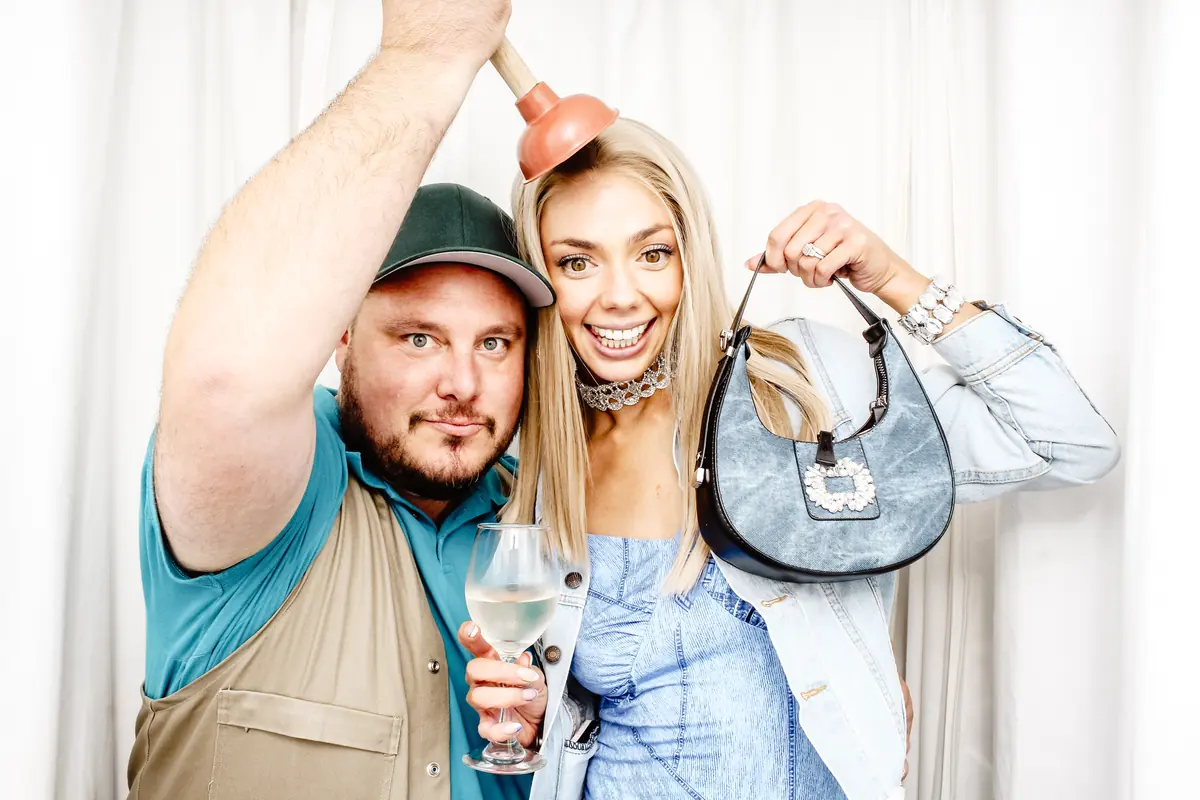 Photo booth hire at a 30th — 2 of 2