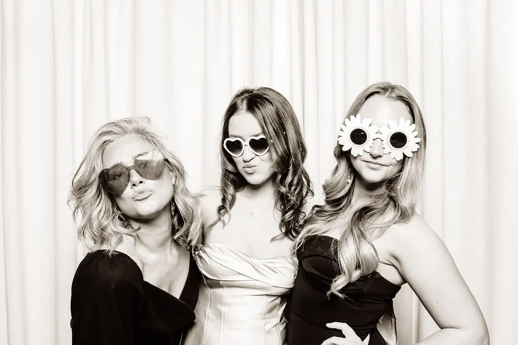 Photo booth hire at a school formal — 1 of 2