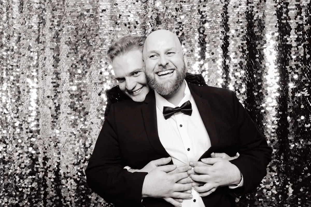Photo booth hire at a wedding — 9 of 11