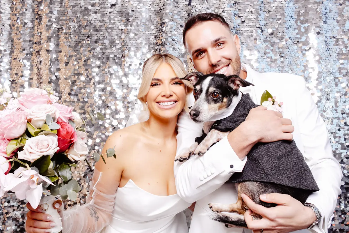 Photo booth hire at a wedding — 5 of 11