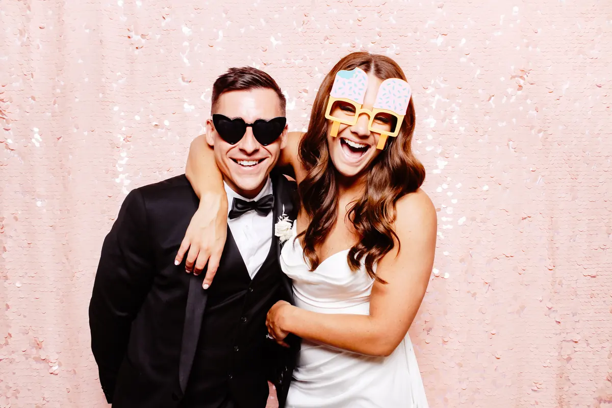 Photo booth hire at a wedding — 6 of 11