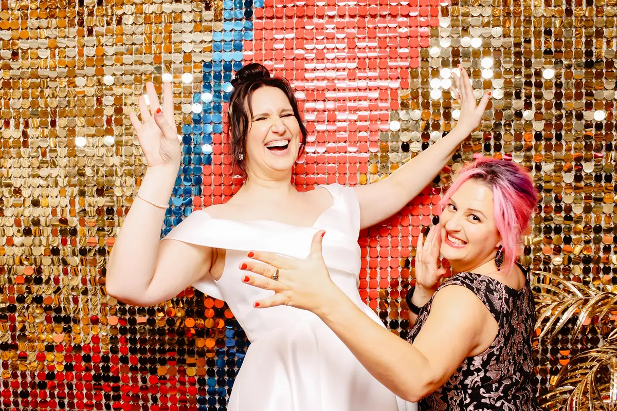 Photo booth hire at a wedding — 8 of 11